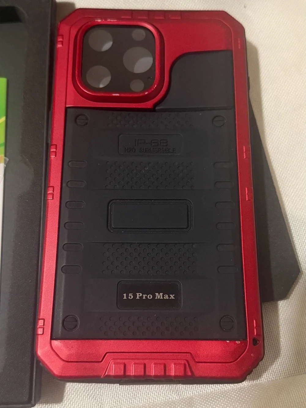 Waterproof Case for iPhone - Red
